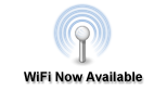 WiFi Now Available